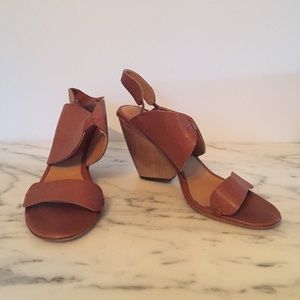 Coclico Heels Natural Leather 36.5